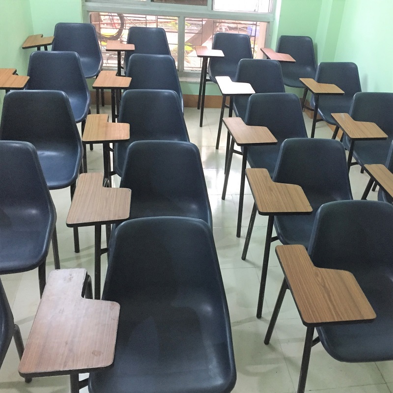 20 chairs in upstairs classroom